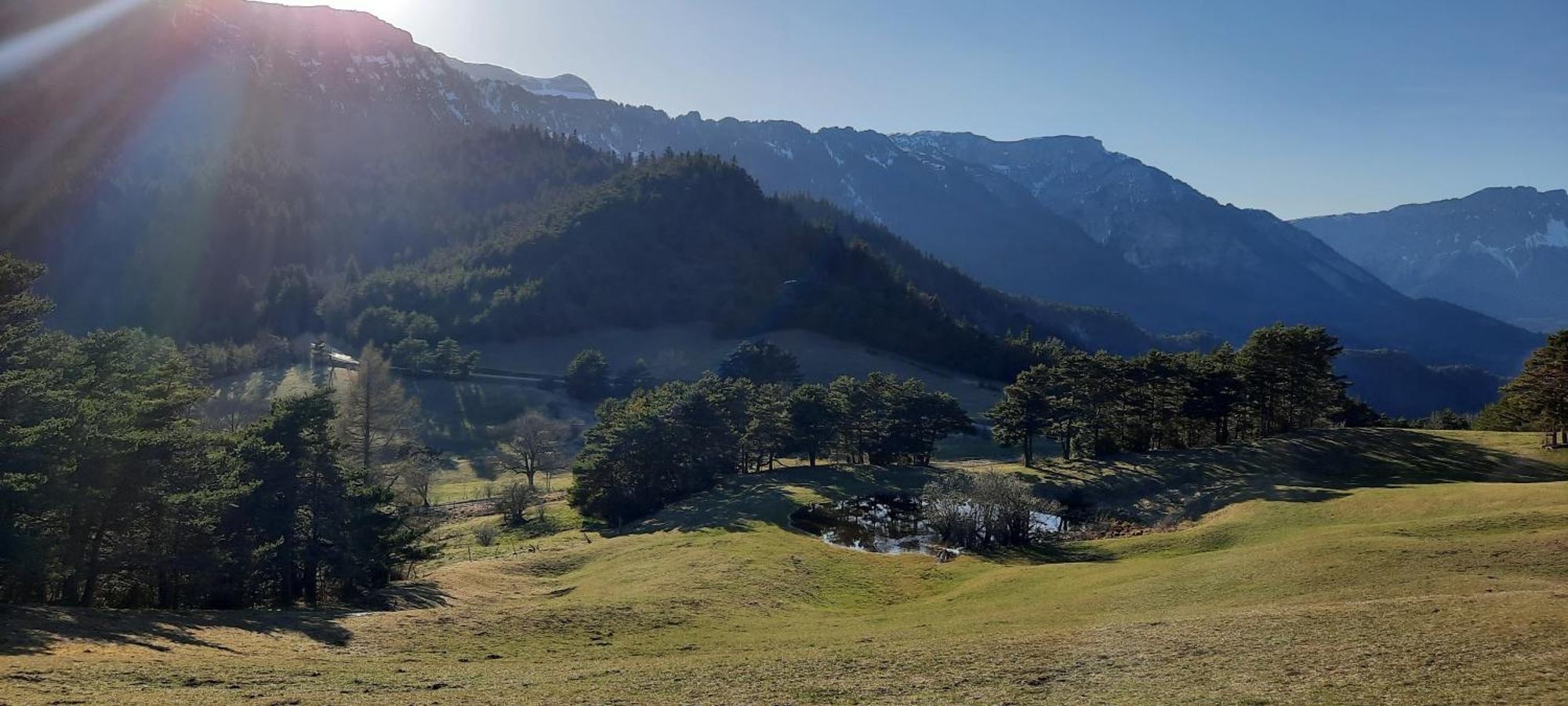 Bed and Breakfast Les Vagabonds Du Mont Chichilianne Exterior foto